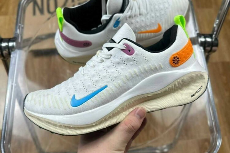Giày Nike Reactx Infinity Run Flyknit 4 Fuchsia Dream White Multicolor