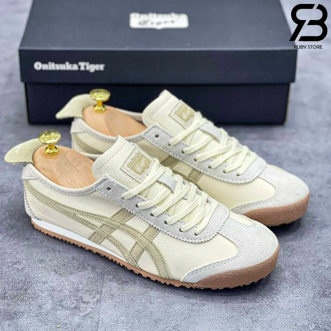 Giày Onitsuka Tiger Mexico 66 Beige Màu Be Rep 1 1