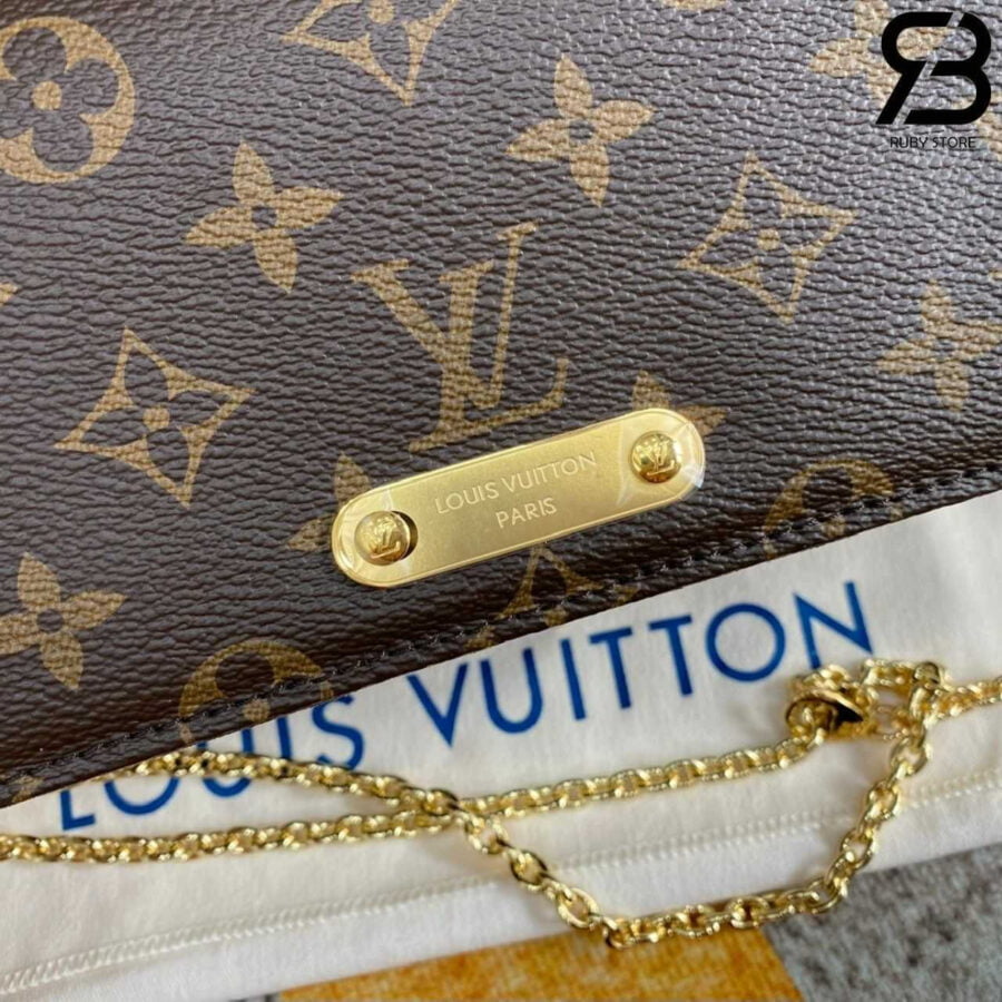 Túi LV Lily WOC Monogram Màu Nâu
