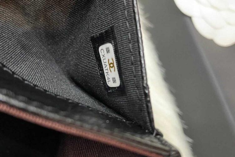 Ví Chanel Classic Flap Card Holder Black Caviar GHW