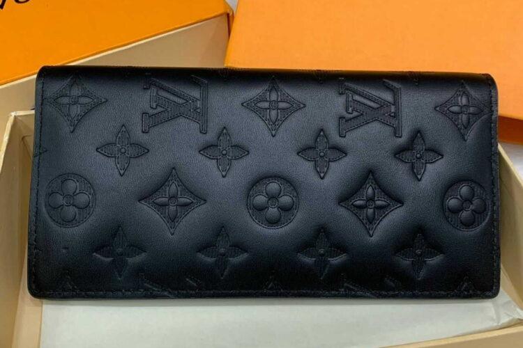 Ví LV Brazza Wallet M62900 Black Monogram Shadow Đen