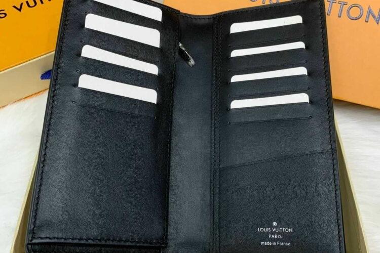 Ví LV Brazza Wallet M62900 Black Monogram Shadow Đen