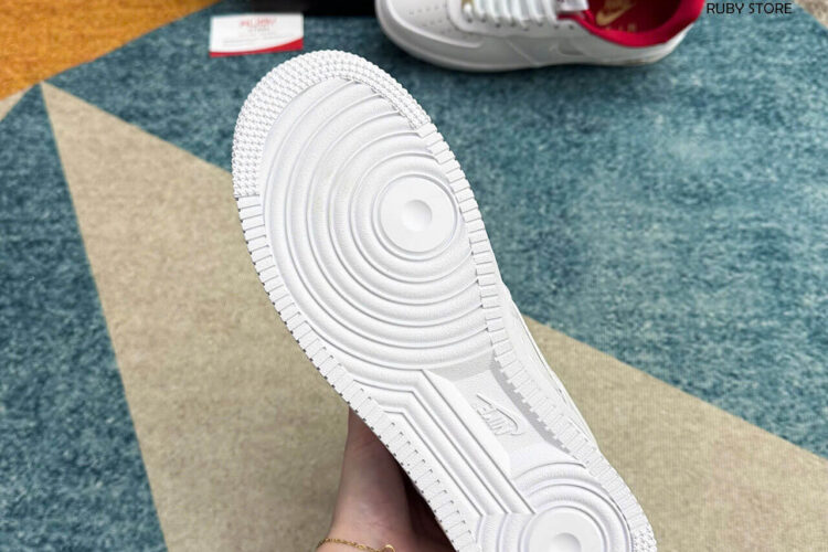 Giày Air Force 1 Low '07 SE Just Do It Summit White Team Red Trắng Đỏ Best Quality Deal