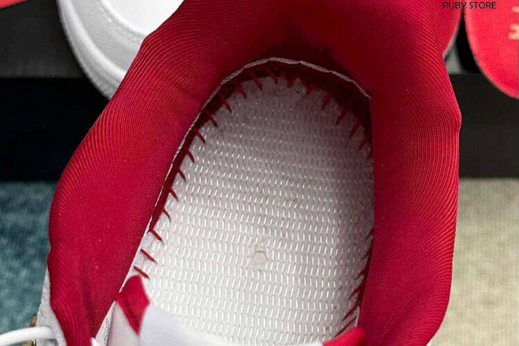 Giày Air Force 1 Low '07 SE Just Do It Summit White Team Red Trắng Đỏ Best Quality Deal