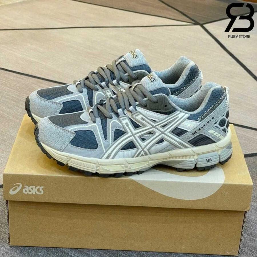 Giày Asics Gel Kahana 8 Retro Grey Xám