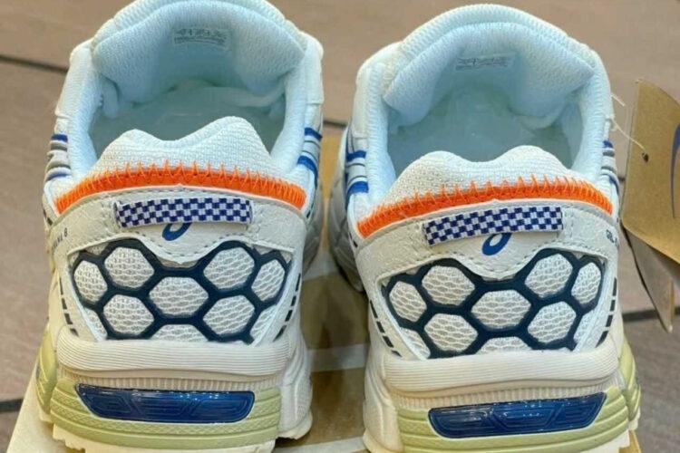 Giày Asics Gel Kahana 8 White Blue Trắng Xanh