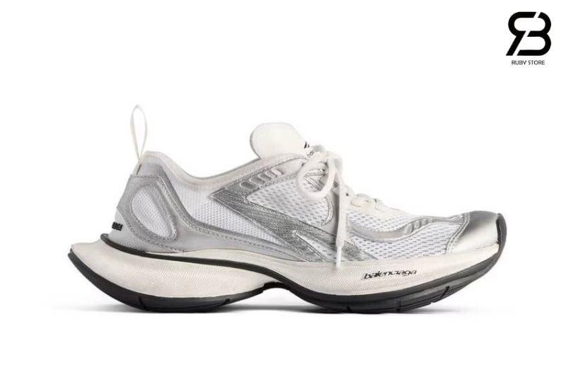 Circuit Sneaker White Silver