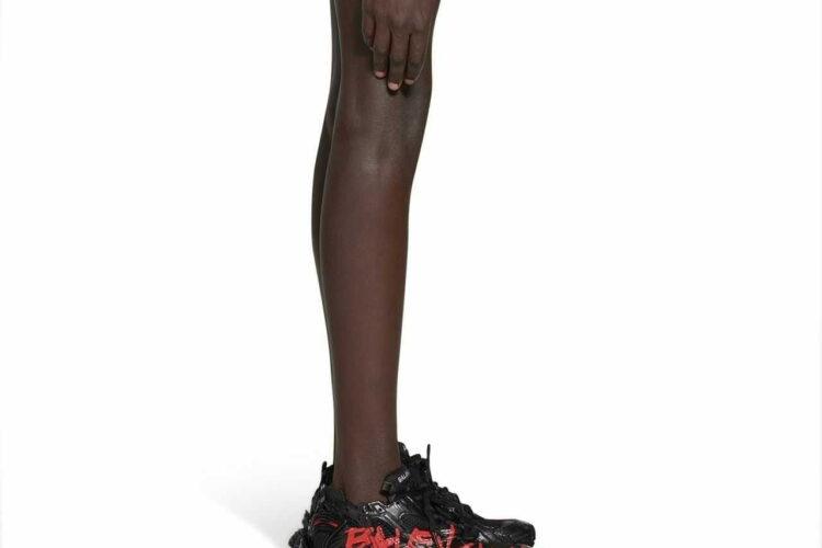 Giày Balenciaga Runner Graffiti Black Red đen đỏ Best Deal