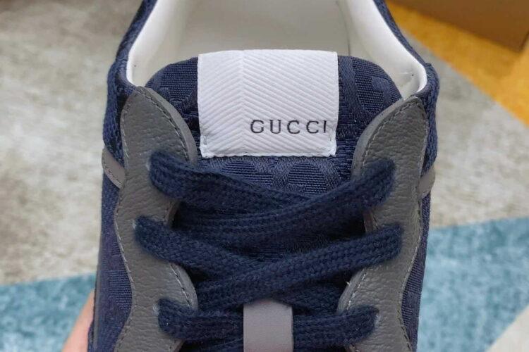 Giày Gucci Rhyton Blue Maxi GG Supreme Xanh Navy
