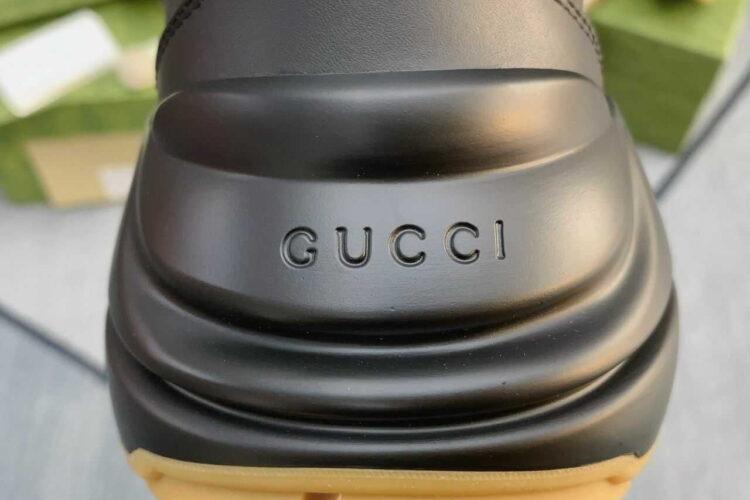 Giày Gucci Rhyton Gucci Band Đen Nâu