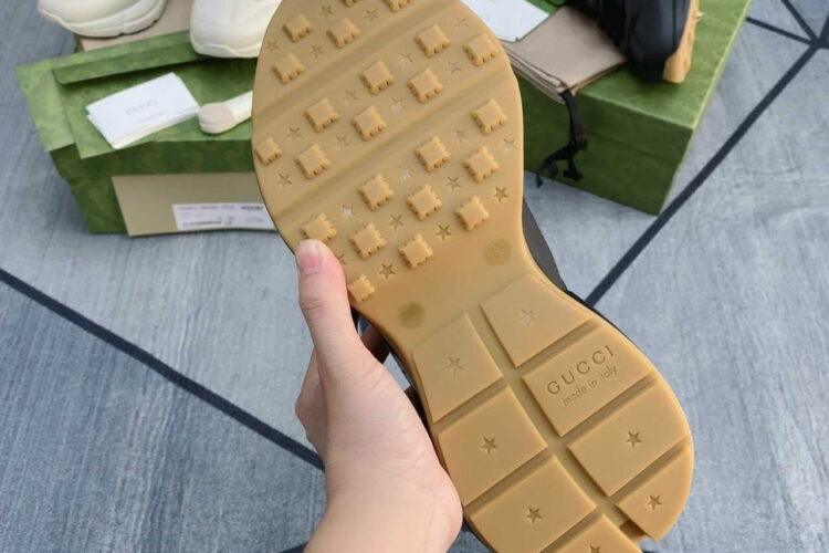 Giày Gucci Rhyton Gucci Band Đen Nâu