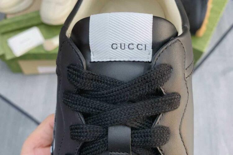 Giày Gucci Rhyton Gucci Band Đen Nâu