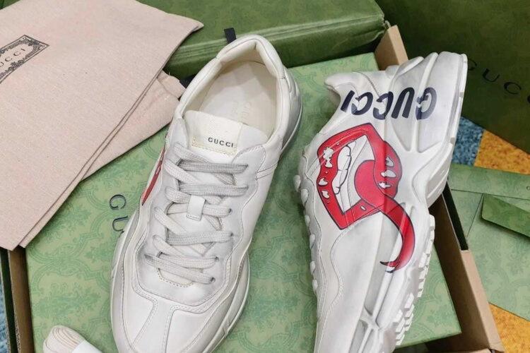 Giày Gucci Rhyton Mouth Hình Môi Best Quality