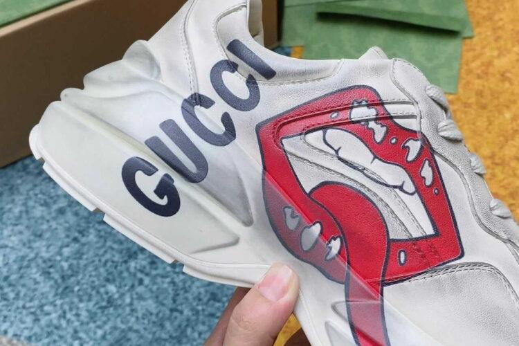Giày Gucci Rhyton Mouth Hình Môi Best Quality