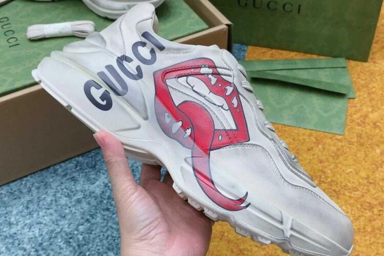 Giày Gucci Rhyton Mouth Hình Môi Best Quality