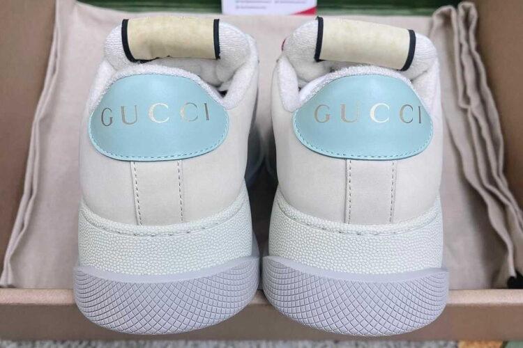 Giày Gucci Screener Pink GG Canvas Màu Hồng Be