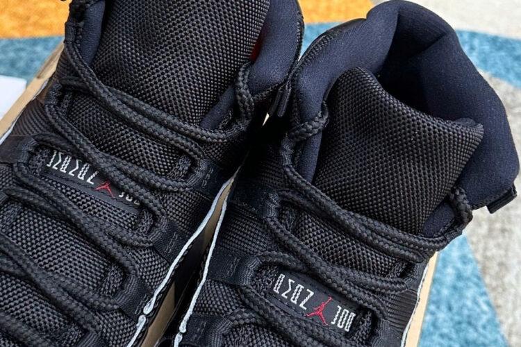 Giày Jordan 11 Retro Playoffs Bred đen đỏ