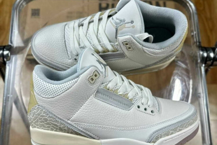 Giày Jordan 3 Craft Ivory Trắng Xám Best Deal