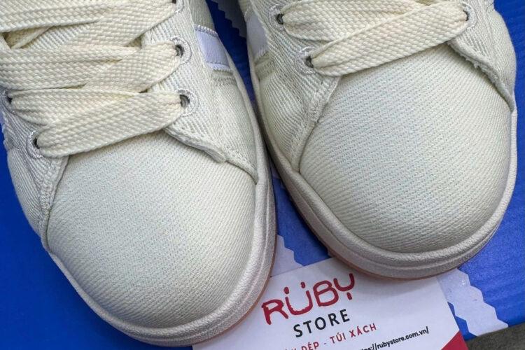 Giày adidas Campus 00S Off White Canvas Màu Be
