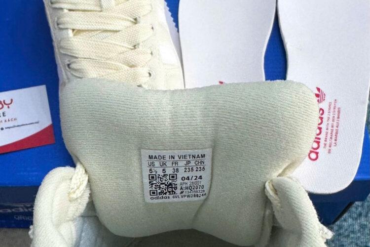 Giày adidas Campus 00S Off White Canvas Màu Be