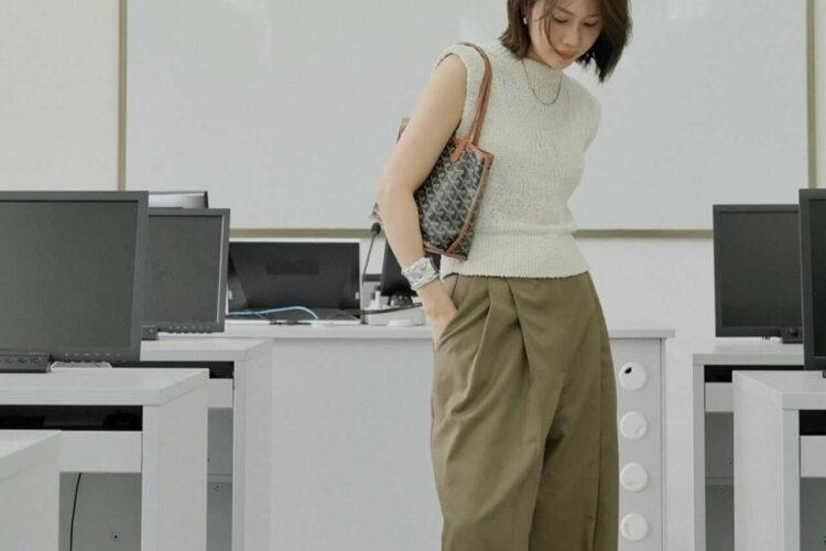 Túi Goyard Anjou Mini Bag Goyardine and Leather Black and Tan