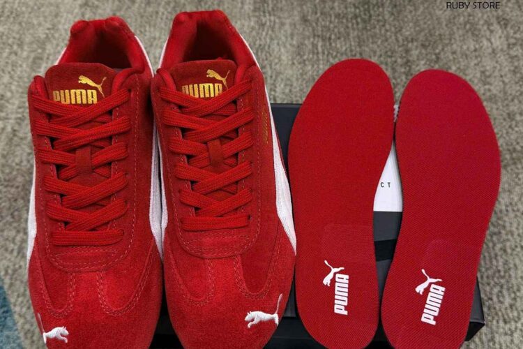 Giày Puma Speedcat OG Red White Màu Đỏ Trắng