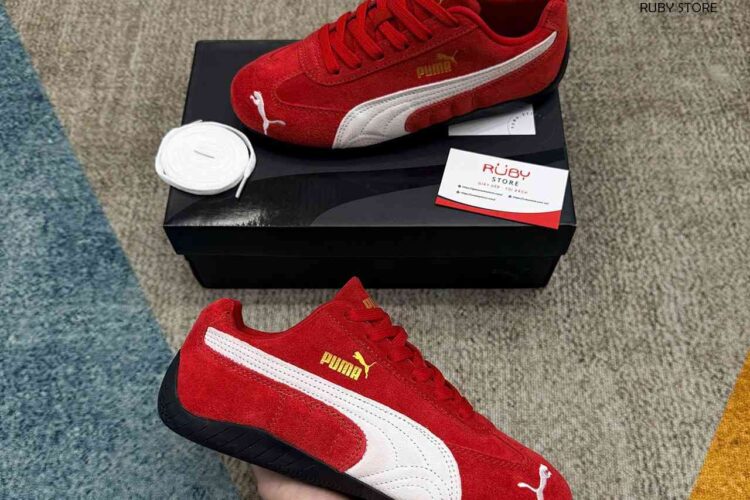 Giày Puma Speedcat OG Red White Màu Đỏ Trắng