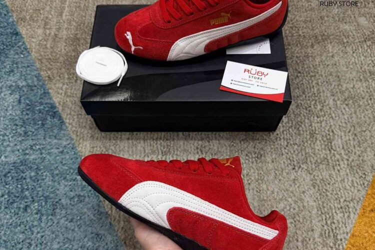 Giày Puma Speedcat OG Red White Màu Đỏ Trắng