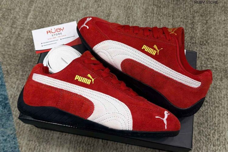 Giày Puma Speedcat OG Red White Màu Đỏ Trắng