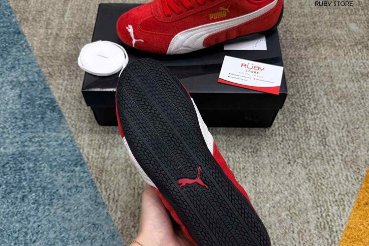 Giày Puma Speedcat OG Red White Màu Đỏ Trắng