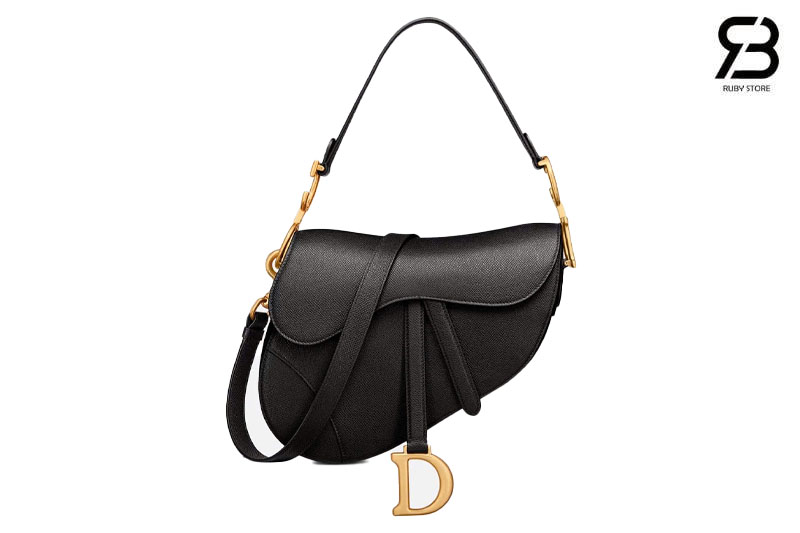 Túi Dior Saddle Medium Bag Màu Đen Leather Best Deal