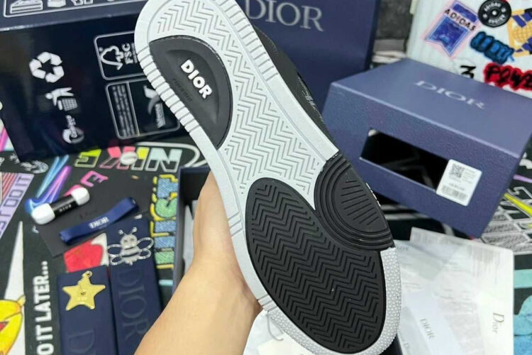 Giày Dior B27 Black Dior Oblique Galaxy Màu Đen