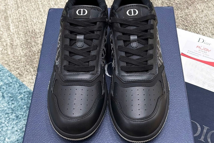 Giày Dior B27 Black Dior Oblique Galaxy Màu đen Best Deal