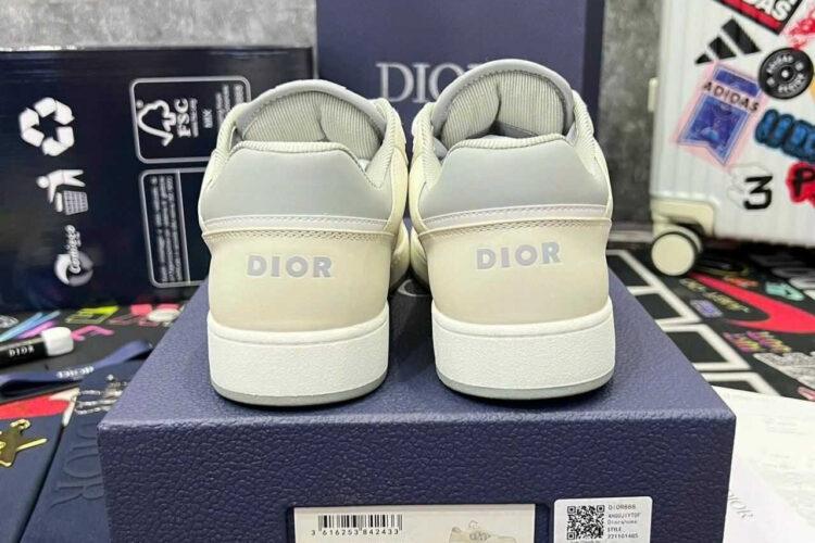 Giày Dior B27 Grey Beige Dior Oblique Galaxy Màu Xám Be