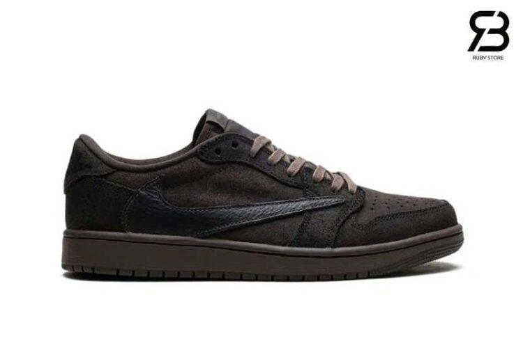 Giày Jordan 1 Low OG Travis Scott Velvet Brown Màu Nâu Best Deal