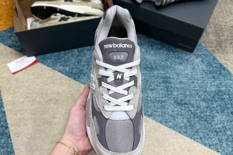 Giày New Balance 992 Beige Grey Màu Be Xám