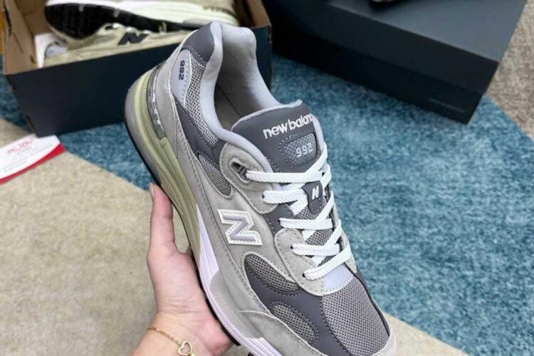 Giày New Balance 992 Beige Grey Màu Be Xám