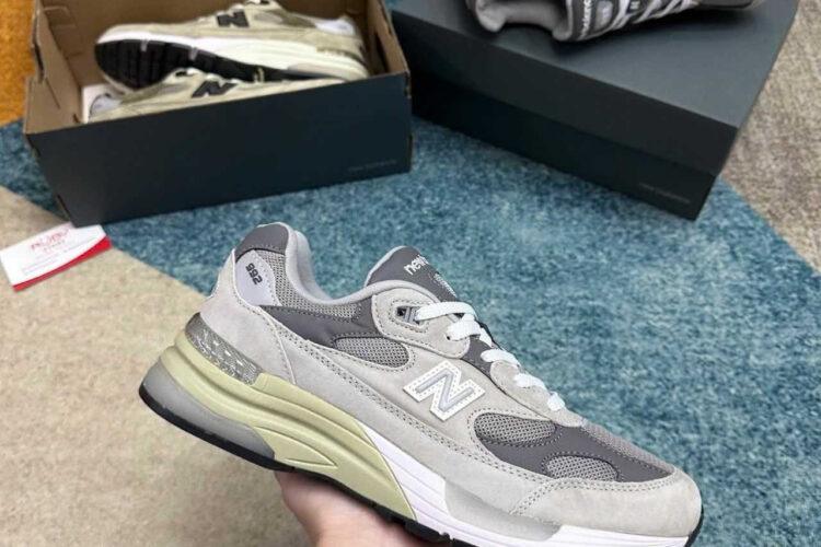 Giày New Balance 992 Beige Grey Màu Be Xám