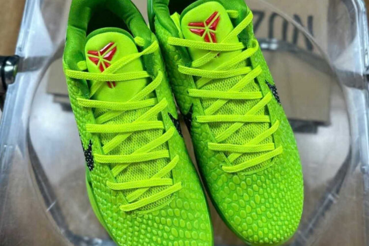 Giày Nike Zoom Kobe 6 Protro Grinch Xanh Lá