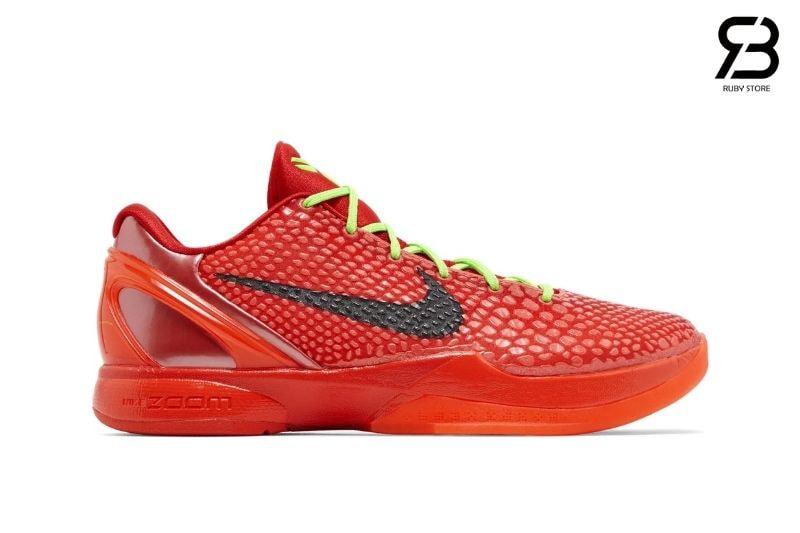 Giày Nike Zoom Kobe 6 Protro Reverse Grinch Red Đỏ