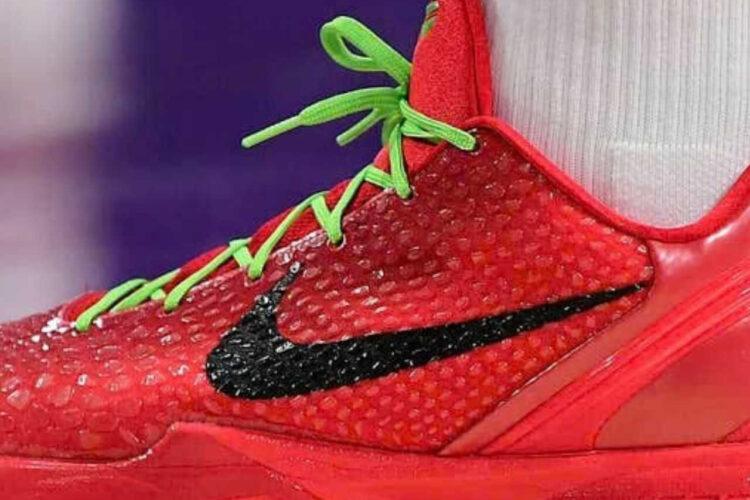 Giày Nike Zoom Kobe 6 Protro Reverse Grinch Red Đỏ