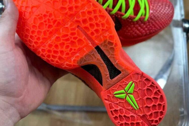 Giày Nike Zoom Kobe 6 Protro Reverse Grinch Red Đỏ