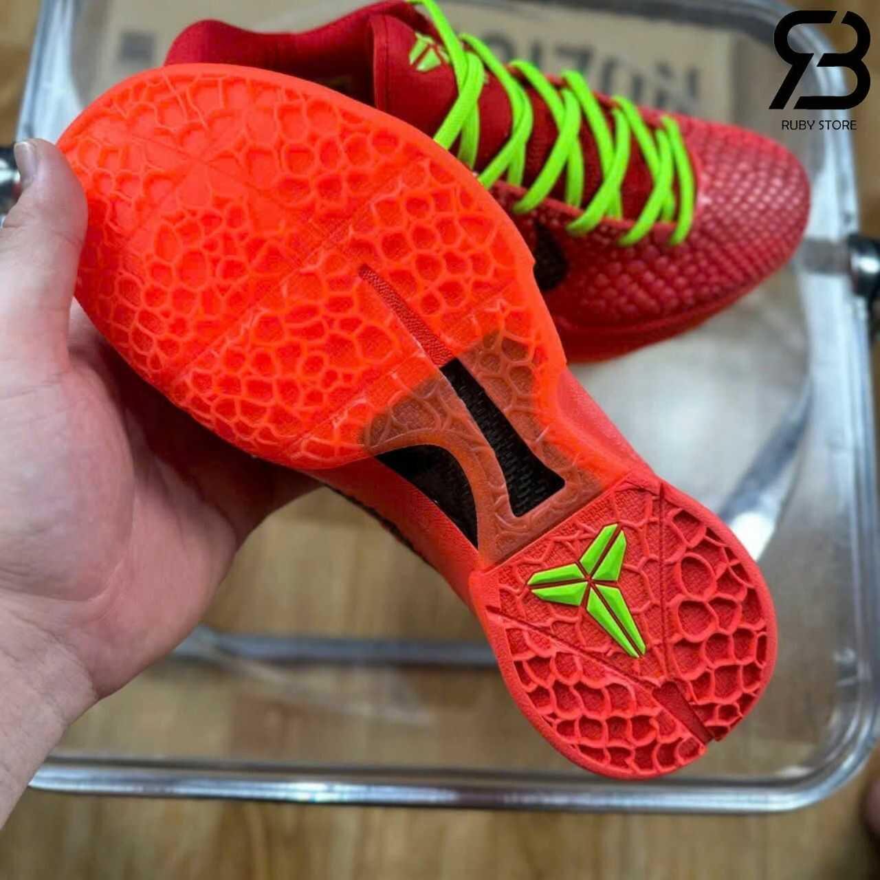 Giày Nike Zoom Kobe 6 Protro Reverse Grinch Red Đỏ