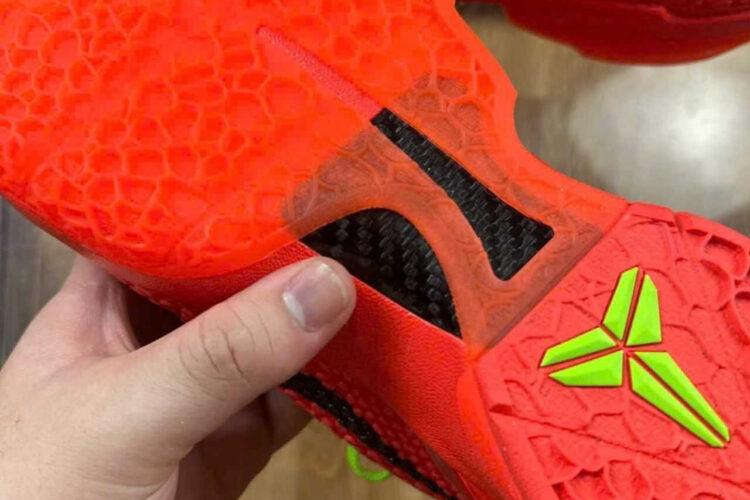Giày Nike Zoom Kobe 6 Protro Reverse Grinch Red Đỏ