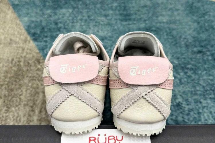 Giày Onitsuka Tiger Mexico 66 Oatmeal Ginger Peach Trắng hồng