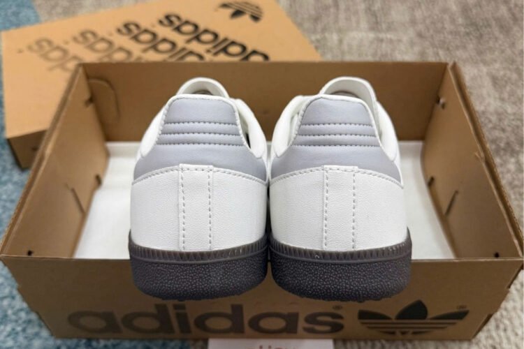 Giày adidas Samba OG White Grey Trắng Xám