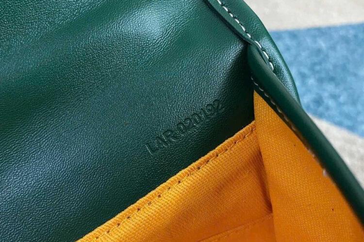 Balo Goyard Saint Léger Backpack Goyardine Green Xanh Lá