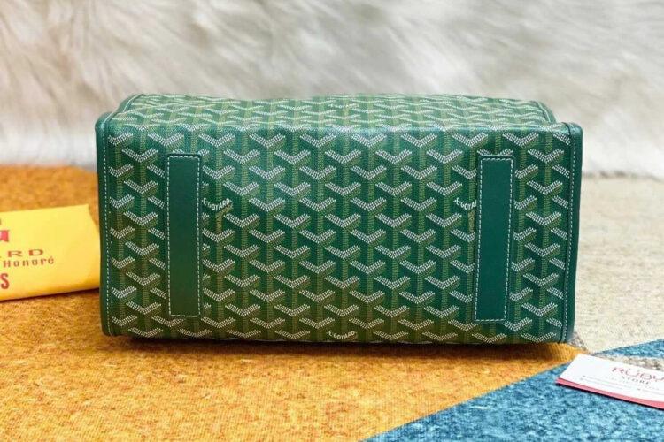 Balo Goyard Saint Léger Backpack Goyardine Green Xanh Lá