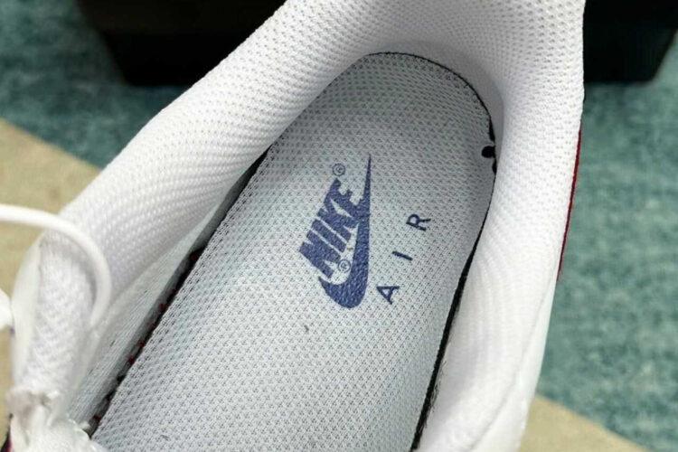 Giày Air Force 1 Low Houston Comets 4-Peat Trắng đen đỏ