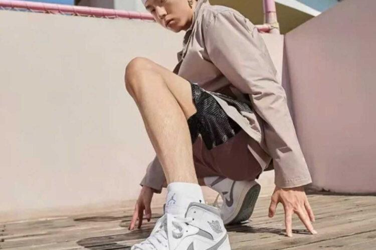 Giày Air Jordan 1 Mid Neutral Grey Trắng Xám Rep 1 1